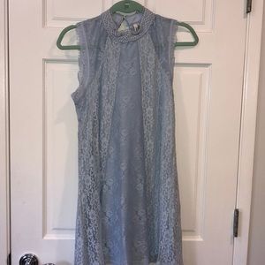 Beautiful lace baby’s blue dress